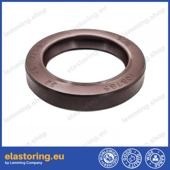 Pressure oil seal 32x45x7/7,5 BABSL FPM Pressure oil seal 32x45x7/7,5 BABSL FPM