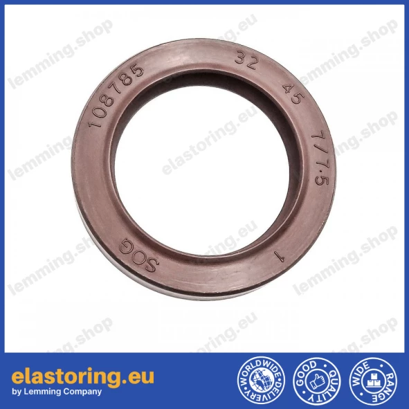 Pressure oil seal 32x45x7/7,5 BABSL FPM Pressure oil seal 32x45x7/7,5 BABSL FPM