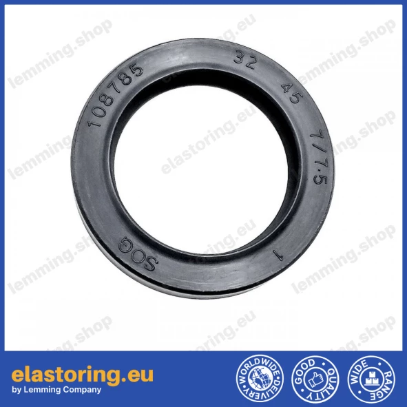 Pressure oil seal 32x45x7/7,5 BABSL NBR Pressure oil seal 32x45x7/7,5 BABSL NBR