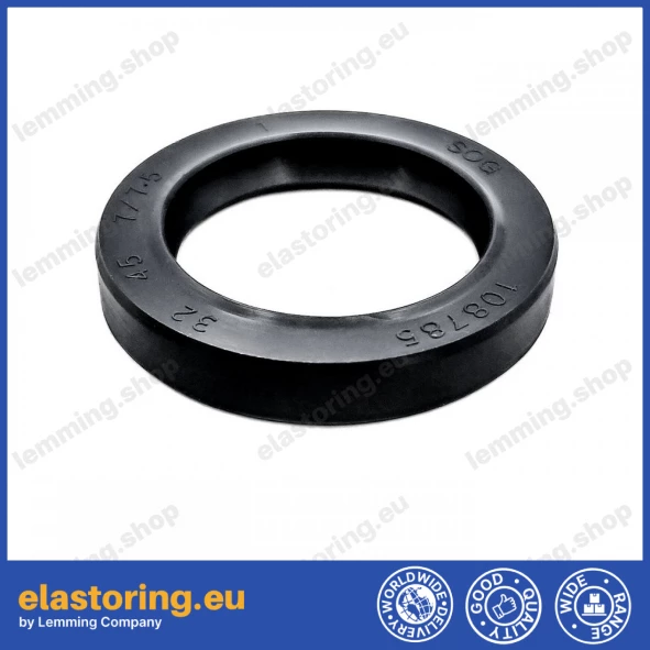Pressure oil seal 32x45x7/7,5 BABSL NBR Pressure oil seal 32x45x7/7,5 BABSL NBR