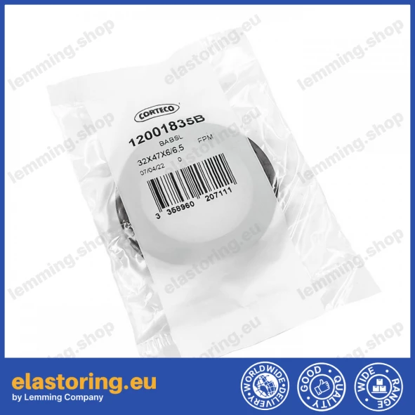 Pressure oil seal 32x47x6/6,5 BABSLVI FPM