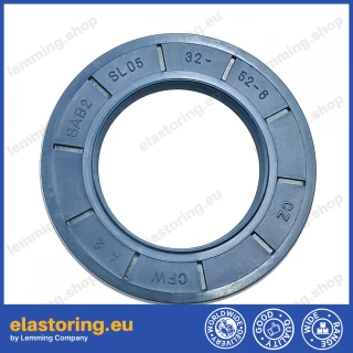 Pressure oil seal 32x52x6/6,5 BABSL NBR