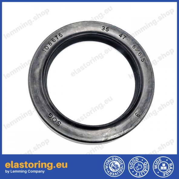 Pressure oil seal 35x47x6/6,5 BABSL NBR Pressure oil seal 35x47x6/6,5 BABSL NBR