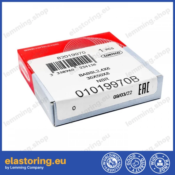 Pressure oil seal 35x50x8 BABSL2,4X6