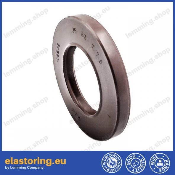 Pressure oil seal 35x62x7/7,5 BABSL FPM Pressure oil seal 35x62x7/7,5 BABSL FPM