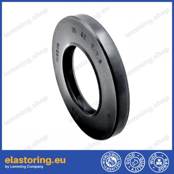 Pressure oil seal 35x62x7/7,5 BABSL NBR Pressure oil seal 35x62x7/7,5 BABSL NBR