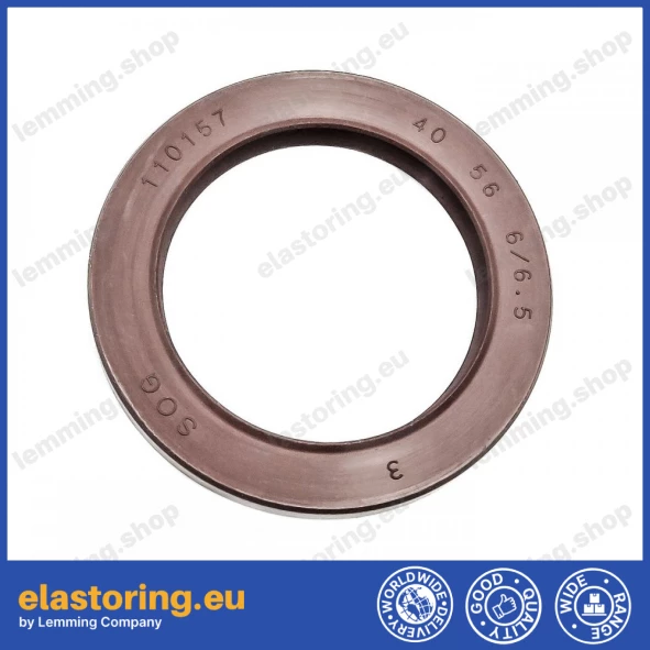 Pressure oil seal 40x56x6/6,5 BABSL FPM Pressure oil seal 40x56x6/6,5 BABSL FPM