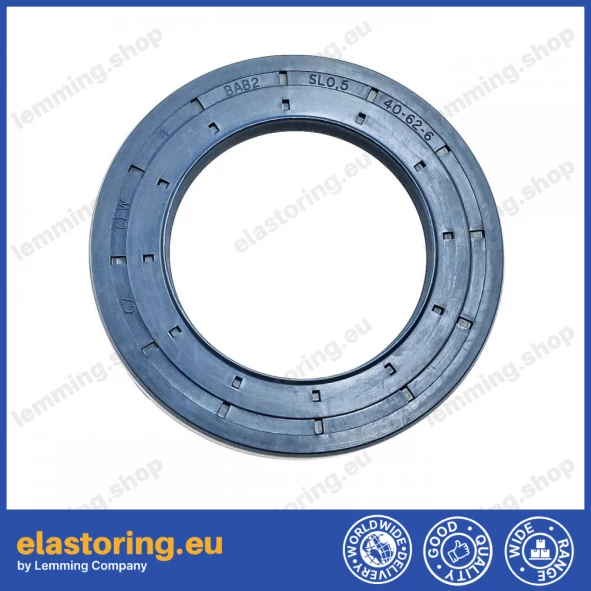 Pressure oil seal 40x62x6 BABSL0,5 NBR Pressure oil seal 40x62x6 BABSL0,5 NBR