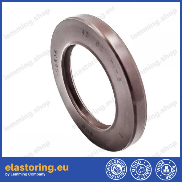 Pressure oil seal 40x62x7/7,5 BABSL FPM Pressure oil seal 40x62x7/7,5 BABSL FPM