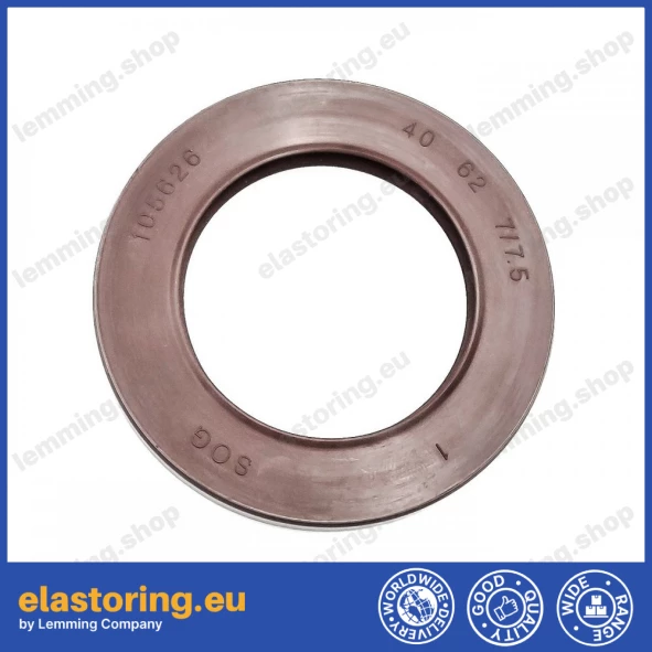 Pressure oil seal 40x62x7/7,5 BABSL FPM Pressure oil seal 40x62x7/7,5 BABSL FPM