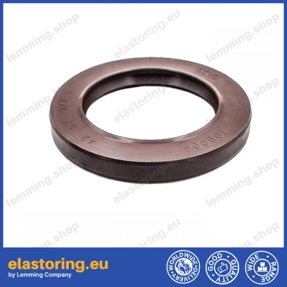 Pressure oil seal 42x62x7/7,5 BABSL FPM Pressure oil seal 42x62x7/7,5 BABSL FPM