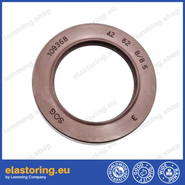 Pressure oil seal 42x62x8/8,5 BABSL FPM Pressure oil seal 42x62x8/8,5 BABSL FPM