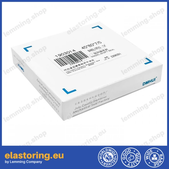 Pressure oil seal 45x80x7/5 BABSL10FX2 FPM Pressure oil seal 45x80x7/5 BABSL10FX2 FPM