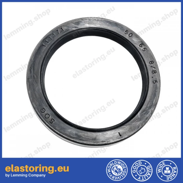 Pressure oil seal 50x65x8/8,5 BABSL NBR