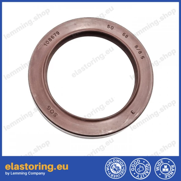 Pressure oil seal 50x68x8/8,5 BABSL FPM Pressure oil seal 50x68x8/8,5 BABSL FPM