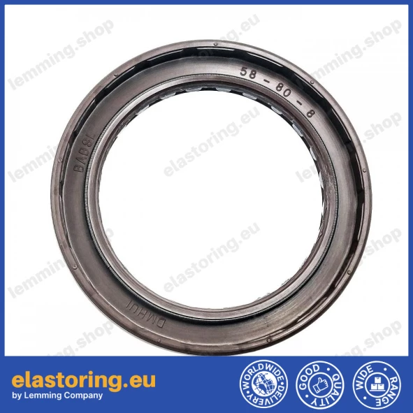 Pressure oil seal 58x80x8 BABSL FPM Pressure oil seal 58x80x8 BABSL FPM