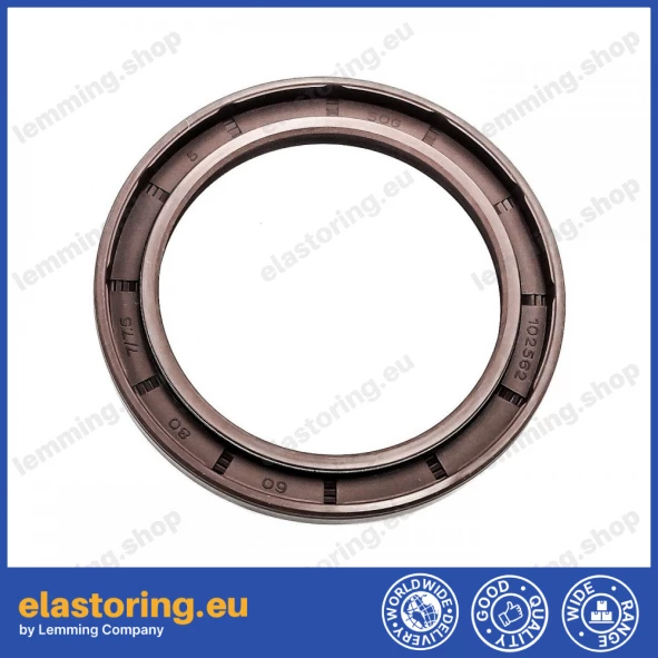 Pressure oil seal 60x80x7/7,5 BABSL FPM Pressure oil seal 60x80x7/7,5 BABSL FPM