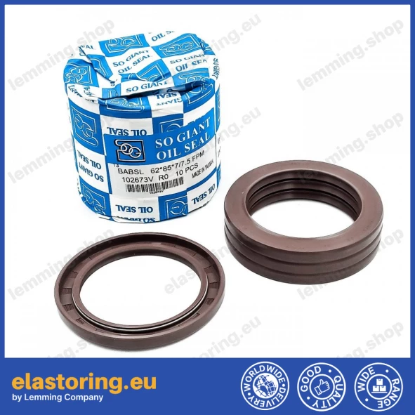 Pressure oil seal 62x85x7/7,5 BABSL FPM Pressure oil seal 62x85x7/7,5 BABSL FPM