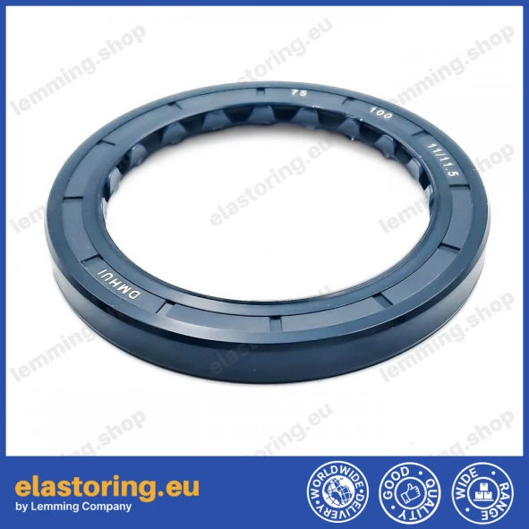 Pressure oil seal 75x100x11/11,5 BABSL NBR