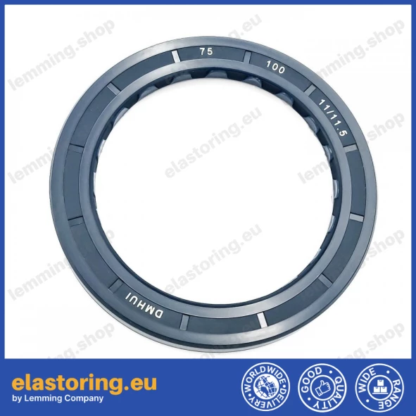 Pressure oil seal 75x100x11/11,5 BABSL NBR