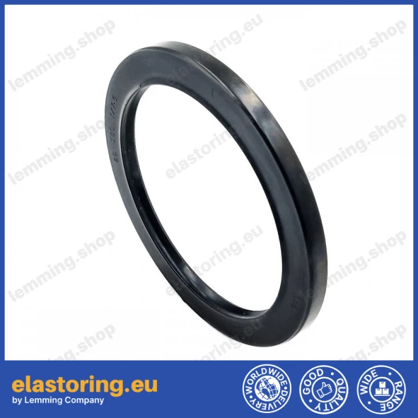 Pressure oil seal 80x100x7/7,5 NSS BABSL NBR Pressure oil seal 80x100x7/7,5 NSS BABSL NBR