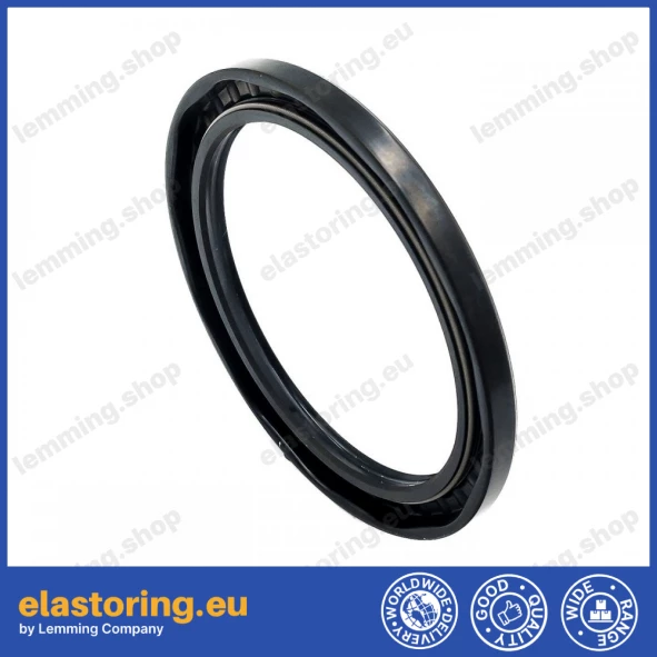 Pressure oil seal 80x100x7/7,5 NSS BABSL NBR Pressure oil seal 80x100x7/7,5 NSS BABSL NBR