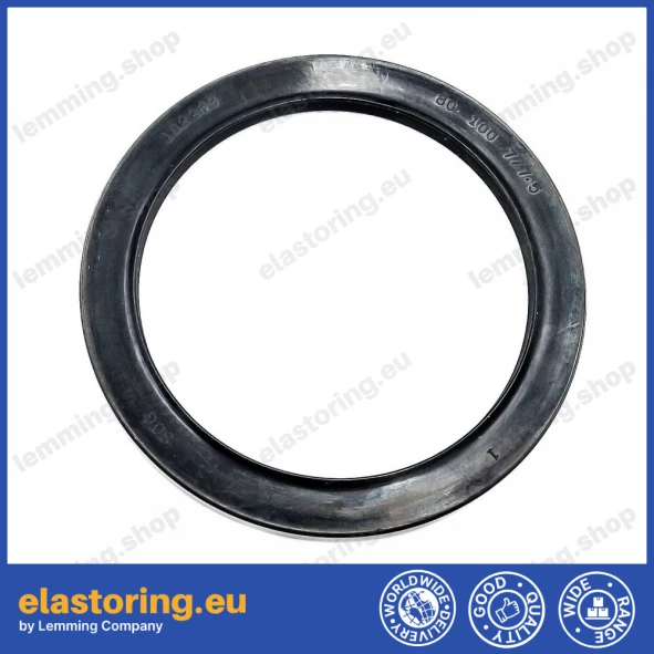 Pressure oil seal 80x100x7/7,5 NSS BABSL NBR Pressure oil seal 80x100x7/7,5 NSS BABSL NBR