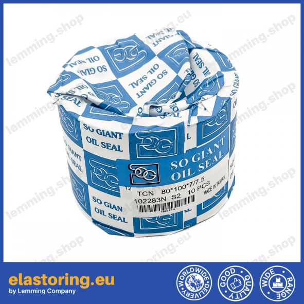 Pressure oil seal 80x100x7/7,5 NSS BABSL NBR Pressure oil seal 80x100x7/7,5 NSS BABSL NBR