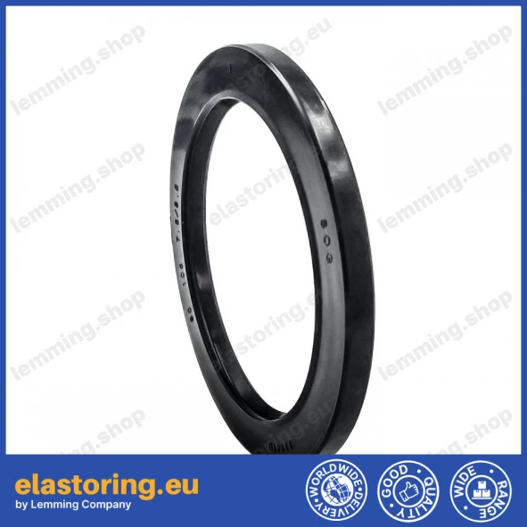 Pressure oil seal 80x105x7,5/8,5 BABSL NBR