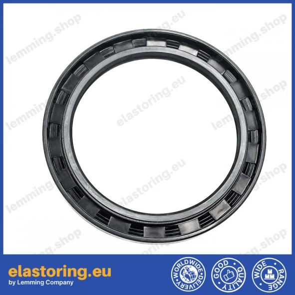 Pressure oil seal 80x105x7,5/8,5 BABSL NBR