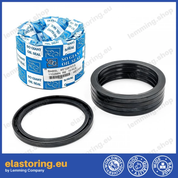 Pressure oil seal 85x105x7/7,5 BABSL NBR Pressure oil seal 85x105x7/7,5 BABSL NBR