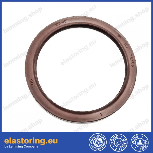 Pressure oil seal 90x110x7,5/8,5 BABSL FPM Pressure oil seal 90x110x7,5/8,5 BABSL FPM