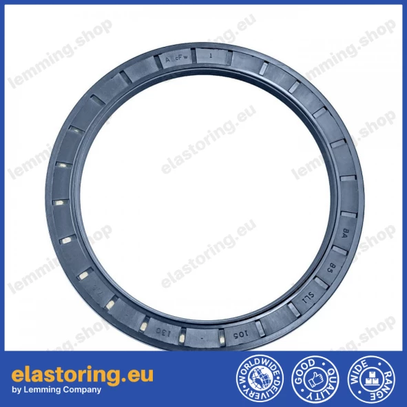 Pressure oil seal 105x130x7,5x8,5 BABSL NBR
