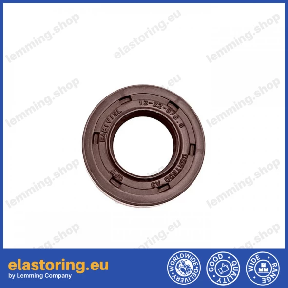 Pressure oil seal 12x22x6 BABSLVI FPM