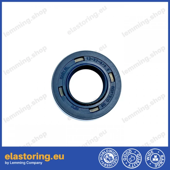 Pressure oil seal 12x22x6/6,5 BABSL NBR