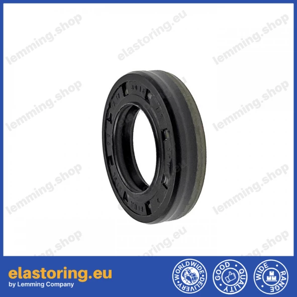 Pressure oil seal 17,47x30,16x7/7,5 B1BABSL NBR