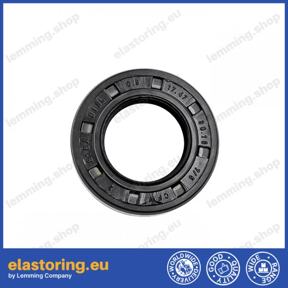 Pressure oil seal 17,47x30,16x7/7,5 B1BABSL NBR