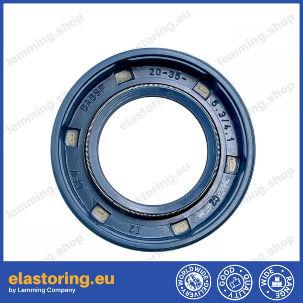 Pressure oil seal 20x35x5,3/4,1 BABSF NBR