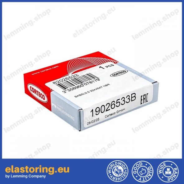 Pressure oil seal 32x45x7 BABSL0,5 NBR