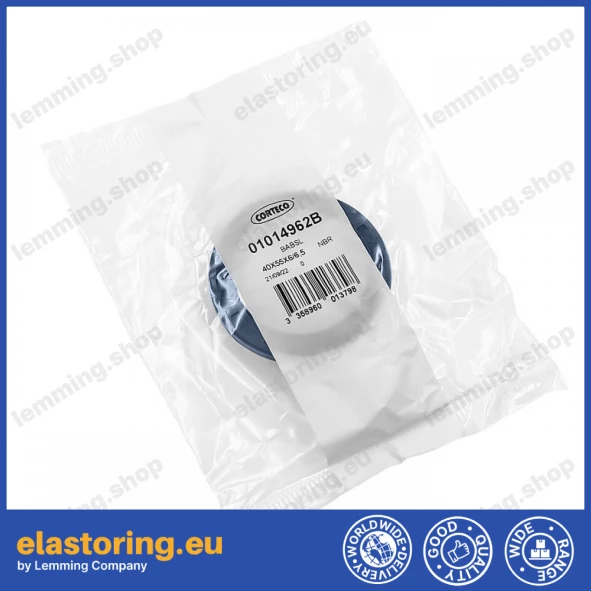 Pressure oil seal 40x55x6/6,5 BABSL NBR