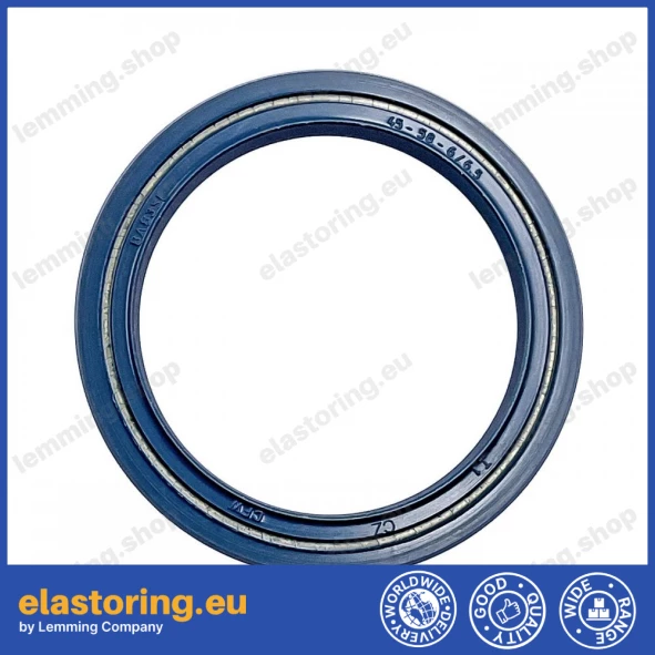 Pressure oil seal 45x58x6/6,5 BABSL NBR