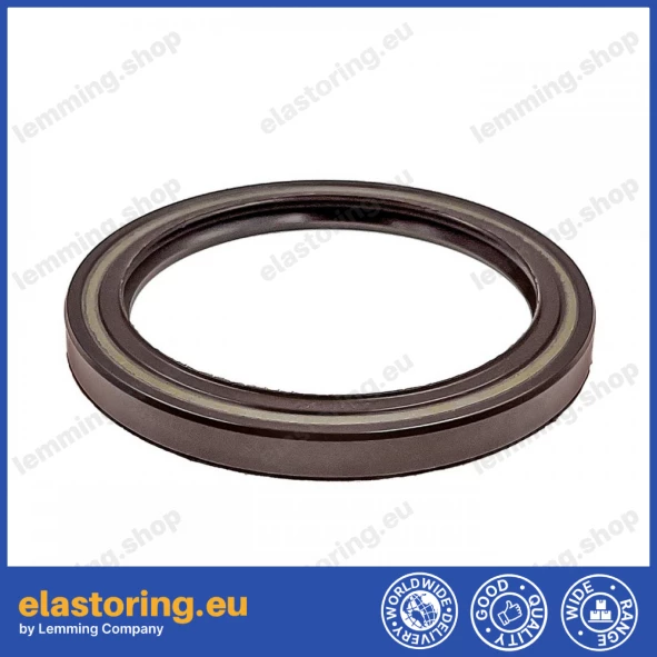 Pressure oil seal 55x70x7/7,5 BABSL FPM