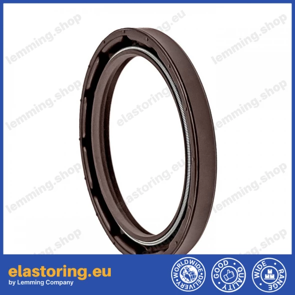 Pressure oil seal 55x70x7/7,5 BABSL FPM