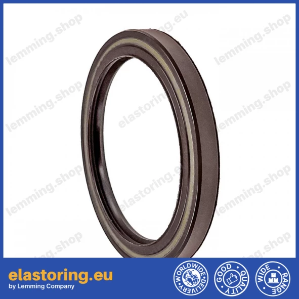 Pressure oil seal 55x70x7/7,5 BABSL FPM