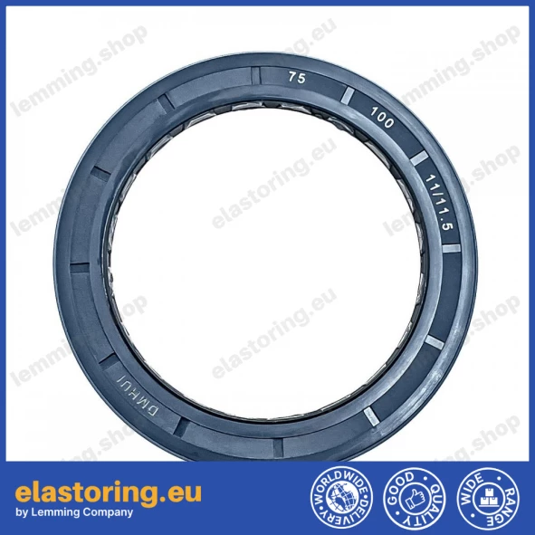 Pressure oil seal 75x100x11/11,5 BABSL NBR Pressure oil seal 75x100x11/11,5 BABSL NBR