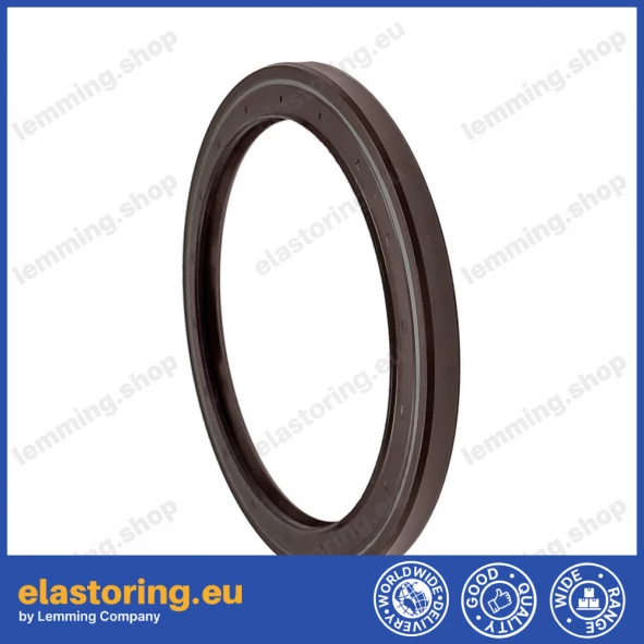 Pressure oil seal 80x100x7/8 BABSL FPM