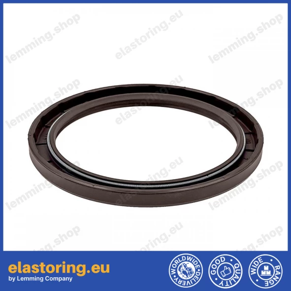 Pressure oil seal 80x100x7/8 BABSL FPM