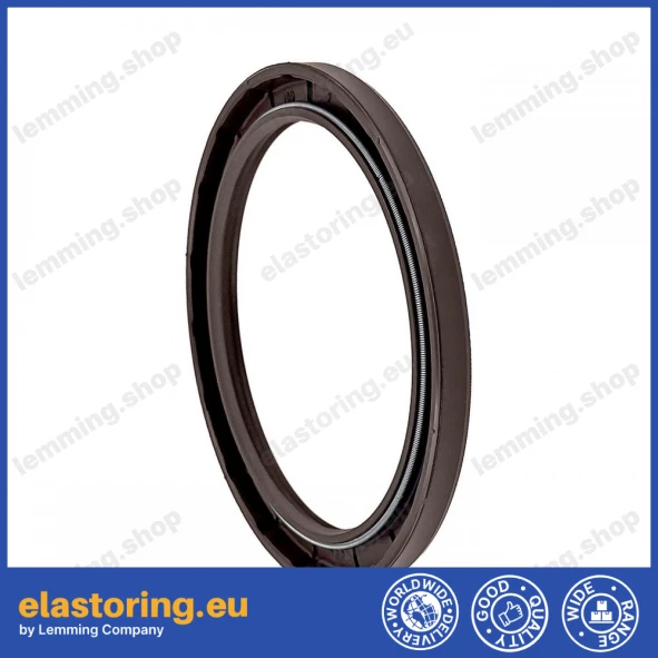 Pressure oil seal 80x100x7/8 BABSL FPM