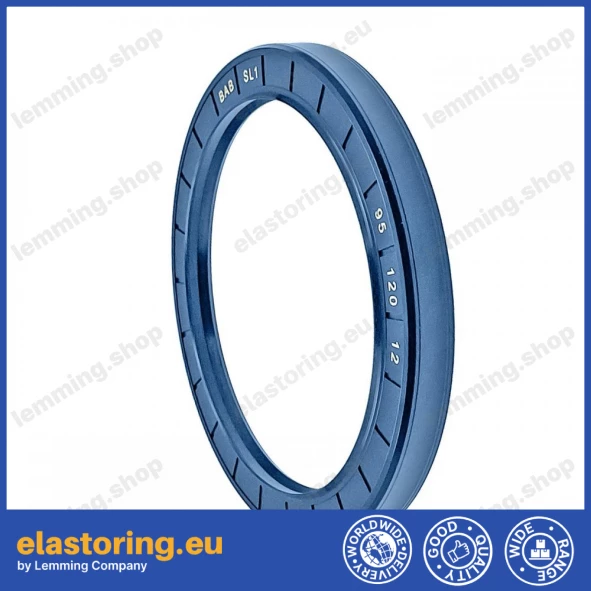 Pressure oil seal 95x120x12 BABSL NBR