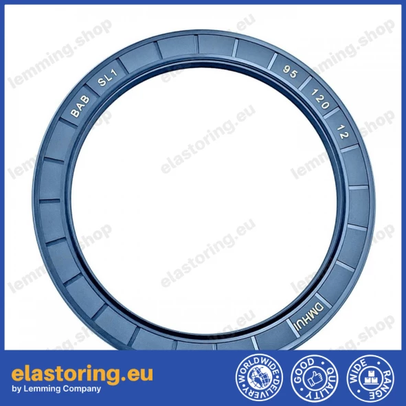 Pressure oil seal 95x120x12 BABSL NBR